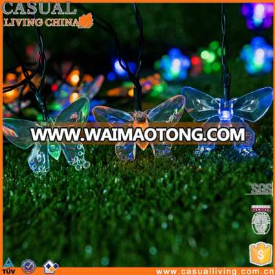 Patio Garden 20 LED Solar Powered String Lights Christmas Tree Decor Light with Dust-proof and Waterproof